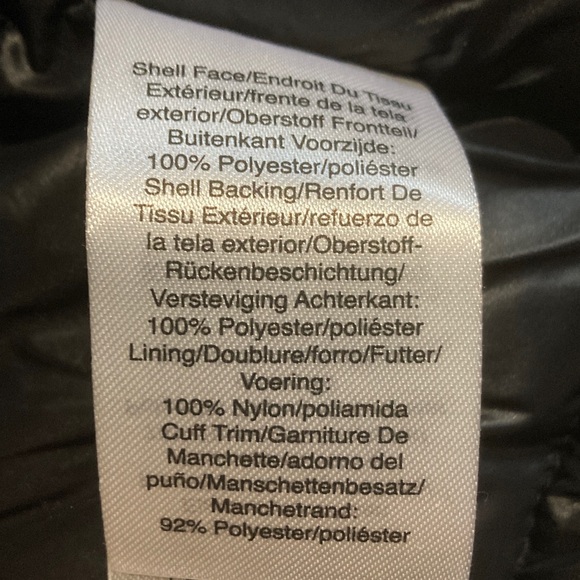 DKNY Hooded Bibbed Zip-Front Puffer Coat - Picture 14 of 16